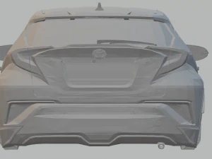 toyota c-hr 2017 3D Print Model