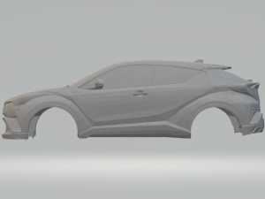 toyota c-hr 2017 3D Druckmodell