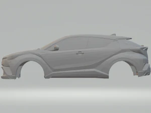 toyota c-hr 2017 3D Print Model