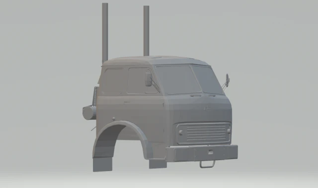 maz-516 3D Print Model .c4d .max .obj .3ds .fbx .stl .blend 