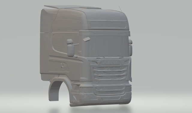 scania topline 3D Print Model .c4d .max .obj .3ds .fbx .stl .blend