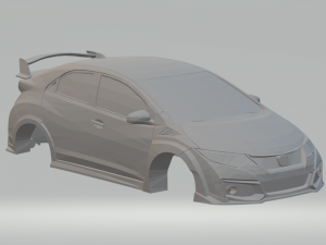 honda civic type r 2016 Modelo de Impressão 3D