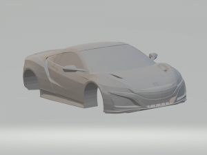 honda acura nsx 2016 Modelo de Impressão 3D