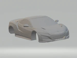 혼다 아큐라 NSX 2016 3D 프린트 모델