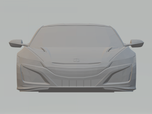 honda acura nsx 2016 Modello di stampa 3D