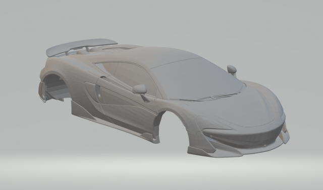mclaren 600lt 2019 3D Print Model .c4d .max .obj .3ds .fbx .stl .blend 