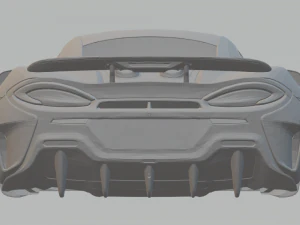 mclaren 600lt 2019 3D Print Model