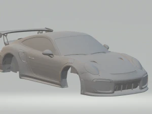 Порше 911 GT2RS 2017 3D Принт Модель