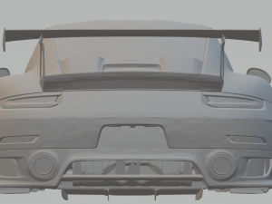 porsche 911 gt2rs 2017 3D 打印模型