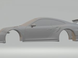 porsche 911 gt2rs 2017 3D 打印模型
