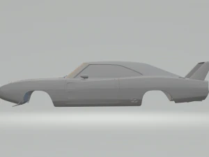 dodger charger daytona 1970 fast and furious 6 3D Print Model