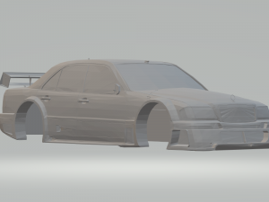 mercedes benz c-class dtm 94 Modèles 3D en vedette