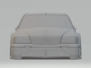 mercedes benz c-class dtm 94 3Dプリントモデル
