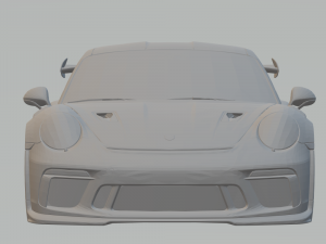 porsche 911 gt3rs 2018 3D Принт Модель