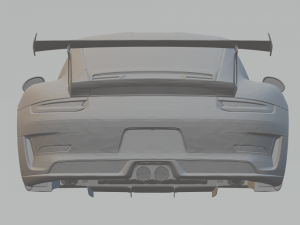 porsche 911 gt3rs 2018 3D Принт Модель