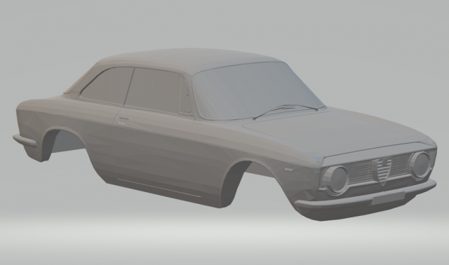 alfa romeo sprint gt Modelo de Impressão 3D .c4d .max .obj .3ds .fbx .stl .blend 