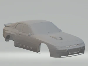 porsche 924 gts 1981 3D Print Model
