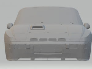 porsche 924 gts 1981 Model Cetak 3D