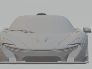 mclaren p1 2014 3Dプリントモデル