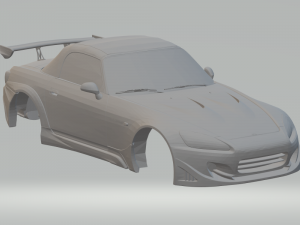 honda s2000 fast and furious 3D Print Model
