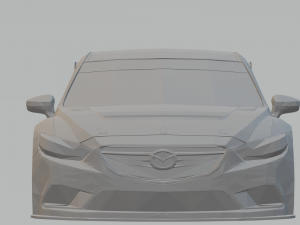 mazda 6 race car 3D 打印模型