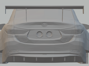 mazda 6 race car 3D 打印模型