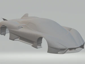 ssc tuatara 3D Print Model