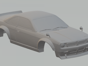 nissan silvia s14 custom 3D प्रिंट मॉडल