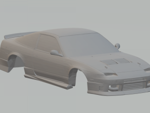 nissan 240sx 3D 打印模型