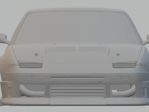 nissan 240sx Modello di stampa 3D