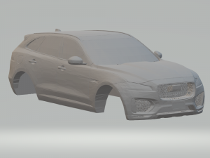 jaguar f-pace 3D 打印模型