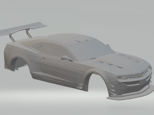 camaro gt race car 3D Print Model