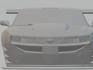 camaro gt race car 3D Print Model