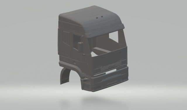 iveco eurostar 3D-Druckmodell .c4d .max .obj .3ds .fbx .stl .blend 