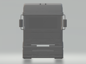 iveco eurostar 3D-Druckmodell