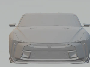 nissan gtr 50 3D Print Model