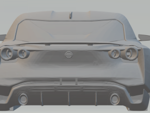 nissan gtr 50 Modèles 3D en vedette