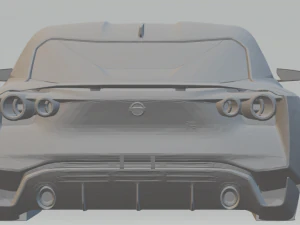 nissan gtr 50 3D Print Model