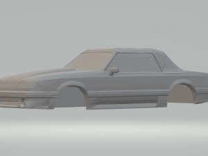 Mustang gt 87 convertible Modelo de impresión 3D