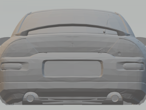 mitsubishi eclipse 2003 3D Принт Модель