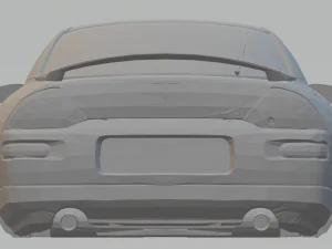 mitsubishi eclipse 2003 3D Print Model