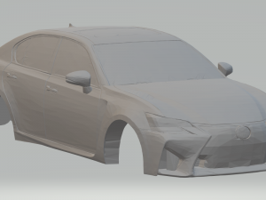 2019 lexus gs f 3D Print Model