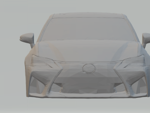2019 lexus gs f 3D Baskı Modeli