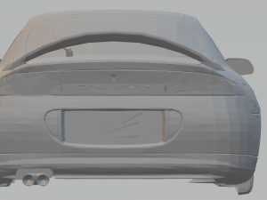 mitsubishi eclipse 1995 3D Print Model