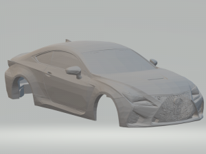 lexus rc f 3D Print Model