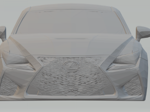 lexus rc f 3D प्रिंट मॉडल