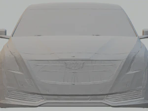 cadillac cts6 3D Print Model