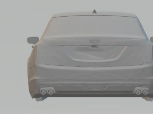 cadillac cts6 3D Print Model