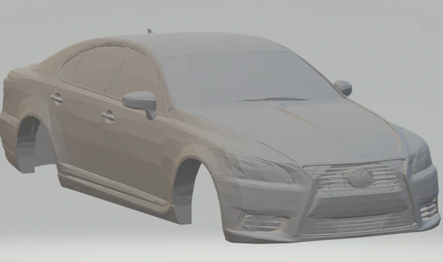 lexus ls 400 3D Print Model .c4d .max .obj .3ds .fbx .stl .blend