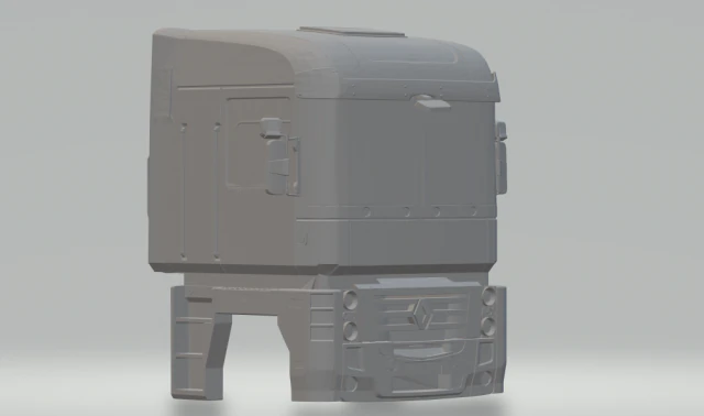 renault magnun 3D Print Model .c4d .max .obj .3ds .fbx .stl .blend 